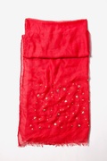 Red Star Studded Scarf Photo (4)