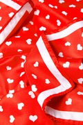 Red Tossed Hearts Neckerchief Photo (2)