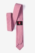 Red Chamberlain Check Skinny Tie Photo (2)