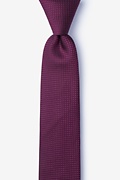 Buck Red Skinny Tie Photo (0)