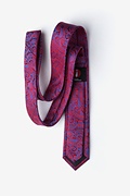 Buta Red Skinny Tie Photo (1)