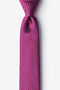 Buton Red Skinny Tie Photo (0)