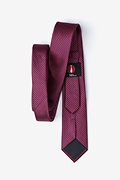 Cayman Red Skinny Tie Photo (1)