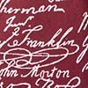 Red Silk Declaration Signers