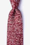 Declaration Signers Red Tie Photo (0)