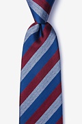 Deel Red Extra Long Tie Photo (0)