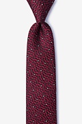 Doolittle Red Skinny Tie Photo (0)