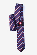 Fergus Red Skinny Tie Photo (1)