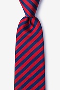 Glyde Red Extra Long Tie Photo (0)