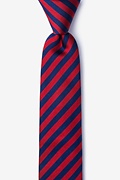 Glyde Red Skinny Tie Photo (0)