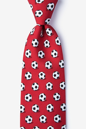 Goal Oriented Red Tie