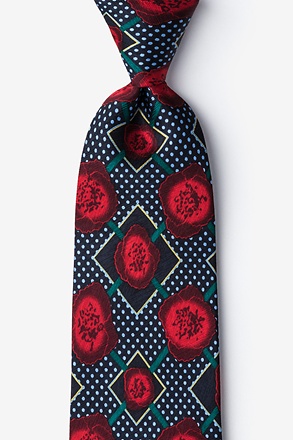 _Gonorrhea Red Extra Long Tie_