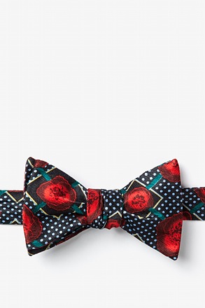 Gonorrhea Red Self-Tie Bow Tie