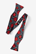 Gonorrhea Red Self-Tie Bow Tie Photo (1)