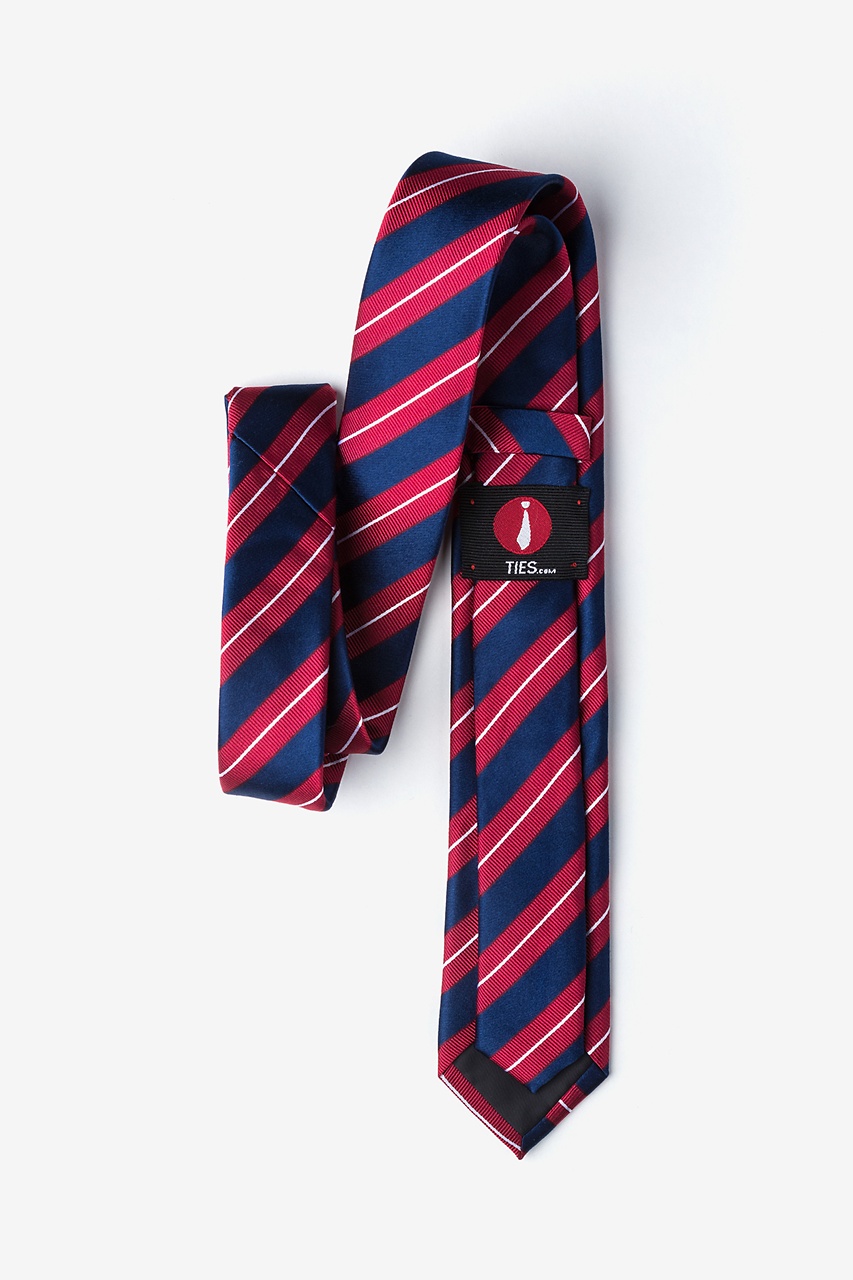 Hainan Red Skinny Tie Photo (1)