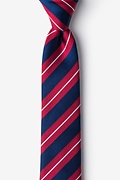 Hainan Red Skinny Tie Photo (0)