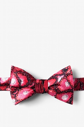 _Hepatitis C Red Self-Tie Bow Tie_