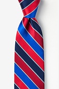 Know the Ropes Red Extra Long Tie Photo (0)