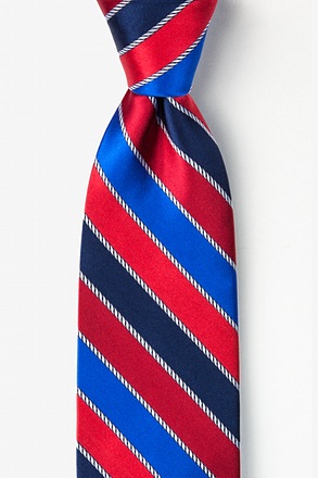 Know the Ropes Red Tie