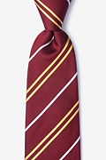 Maigue Red Extra Long Tie Photo (0)