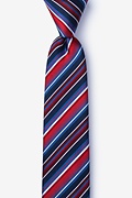 Moy Red Skinny Tie Photo (0)