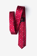 Mykonos Red Skinny Tie Photo (1)