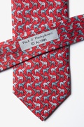 Pack O' Pachyderms Red Tie Photo (3)