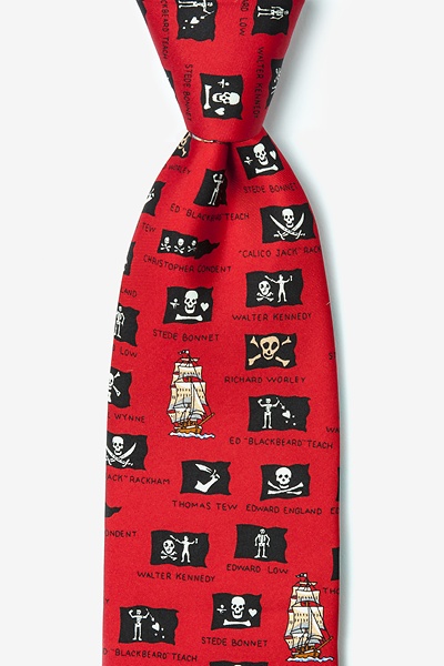 pirate neck tie