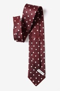 Polka Dot Red Extra Long Tie Photo (1)