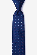 Quinby Red Skinny Tie Photo (0)
