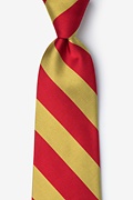 Red and Gold Stripe Tie Photo (0)