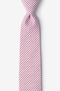 Red Columbia Skinny Tie Photo (0)