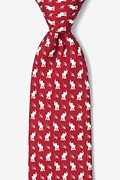 Red Silk Republican Elephants