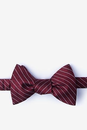 Robe Red Self-Tie Bow Tie