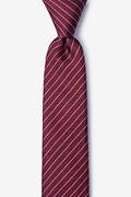 Robe Red Skinny Tie Photo (0)