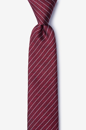 Robe Red Skinny Tie