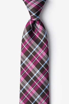 _Roosevelt Red Extra Long Tie_