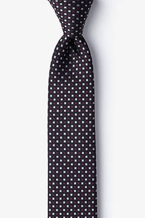 Salisbury Red Skinny Tie