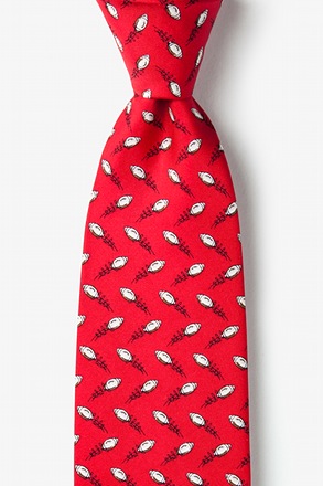 The Perfect Spiral Red Tie