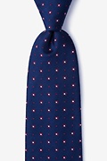 Weaver Red Extra Long Tie Photo (0)