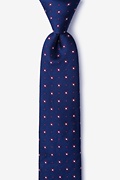 Weaver Red Skinny Tie Photo (0)