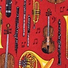 Red Silk Well Orchestrated Tie