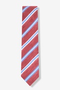 Yale Red Skinny Tie Photo (0)