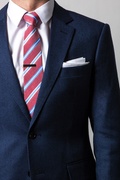 Yale Red Skinny Tie Photo (2)