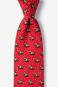 Yappy Howlidays Red Extra Long Tie Photo (0)