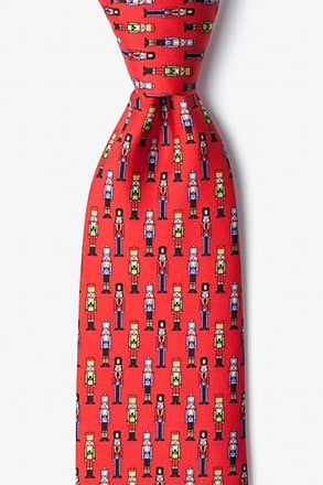 You Are What You Crack Red Tie