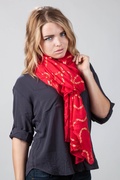 Red Matilda Scarf Photo (3)