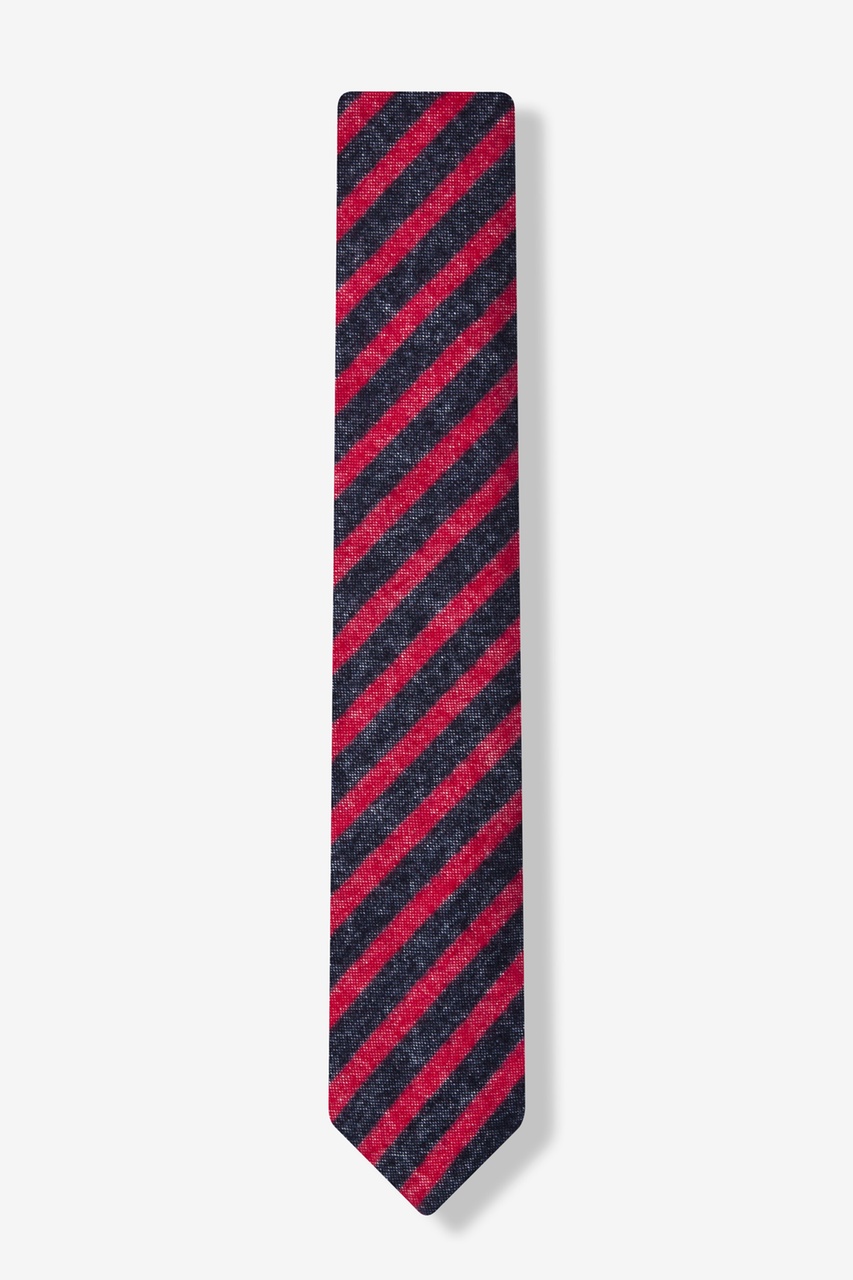 Red Wool Winslow Skinny Tie | Ties.com
