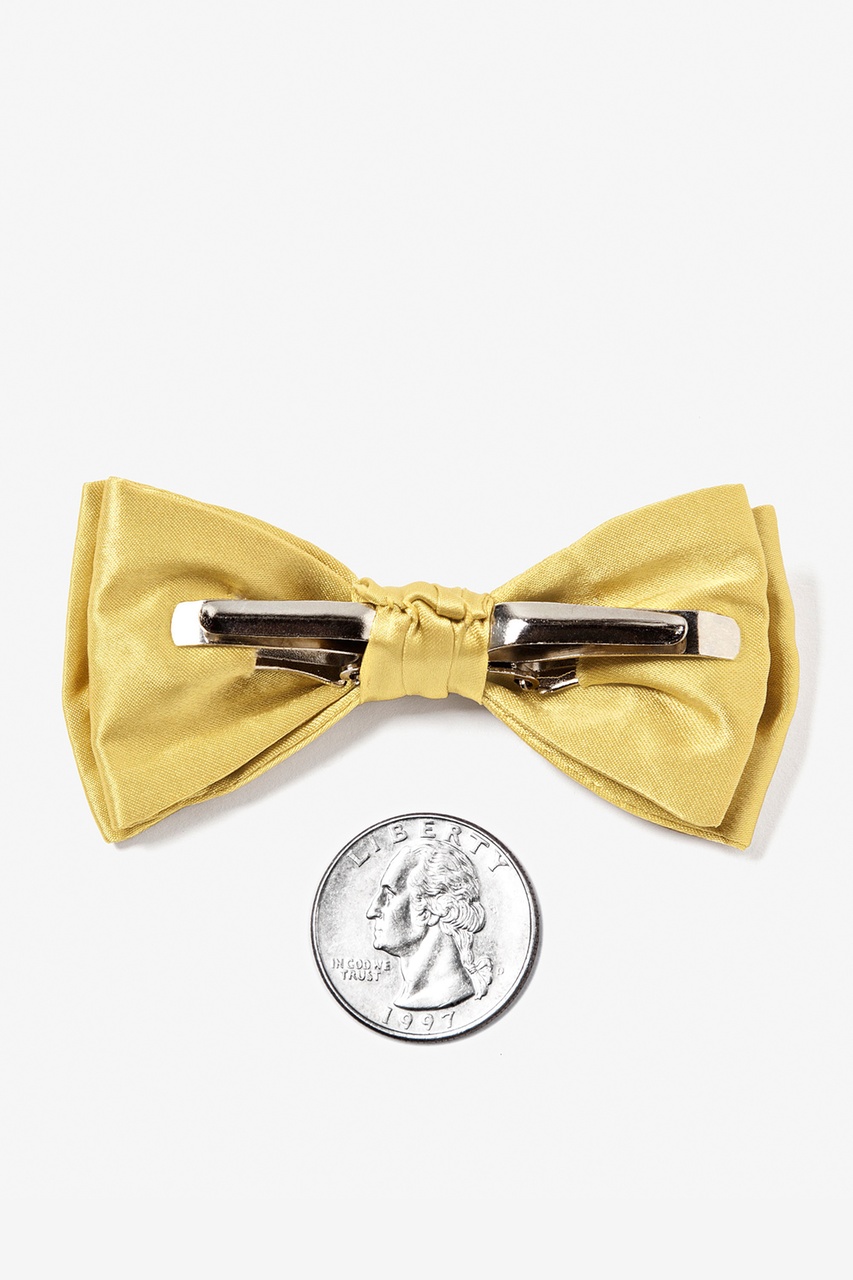 Rich Gold Bow Tie For Infants Photo (1)