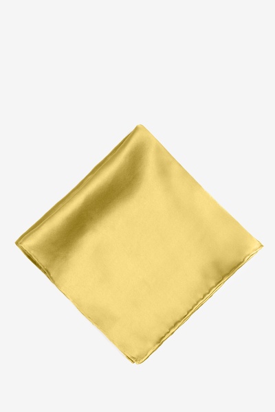 Rich Gold Silk Rich Gold Pocket Square